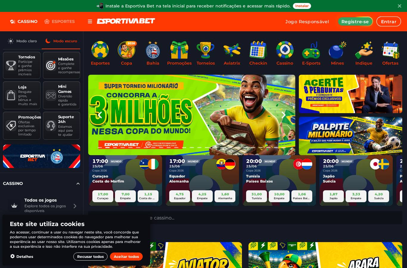 Página inicial