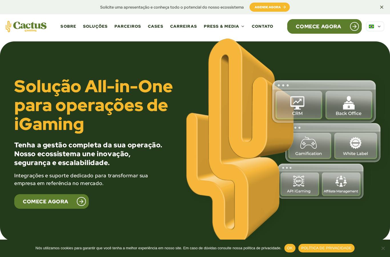 Site de Cactus Gaming