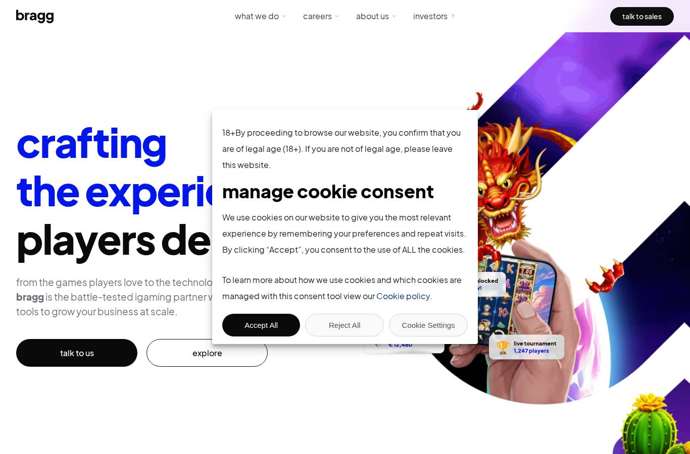 Site de Oryx / Bragg