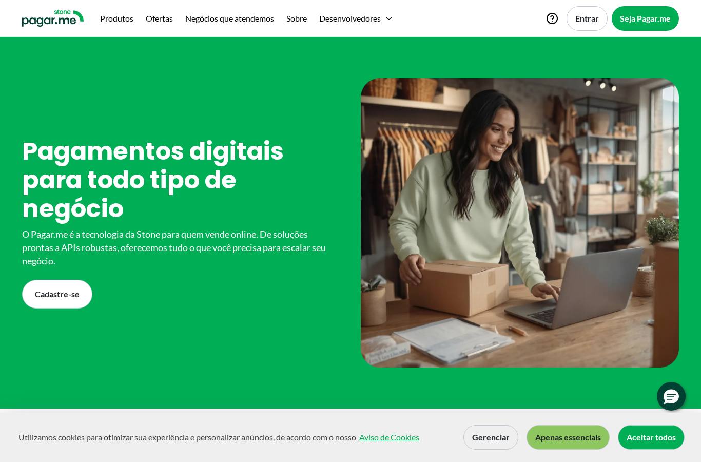 Site de Pagar.me
