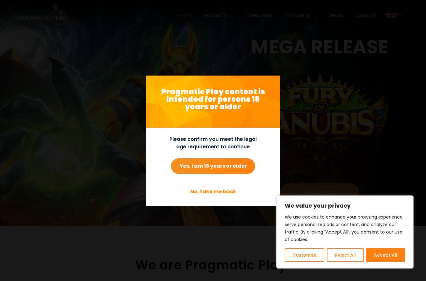 Site de Pragmatic Play