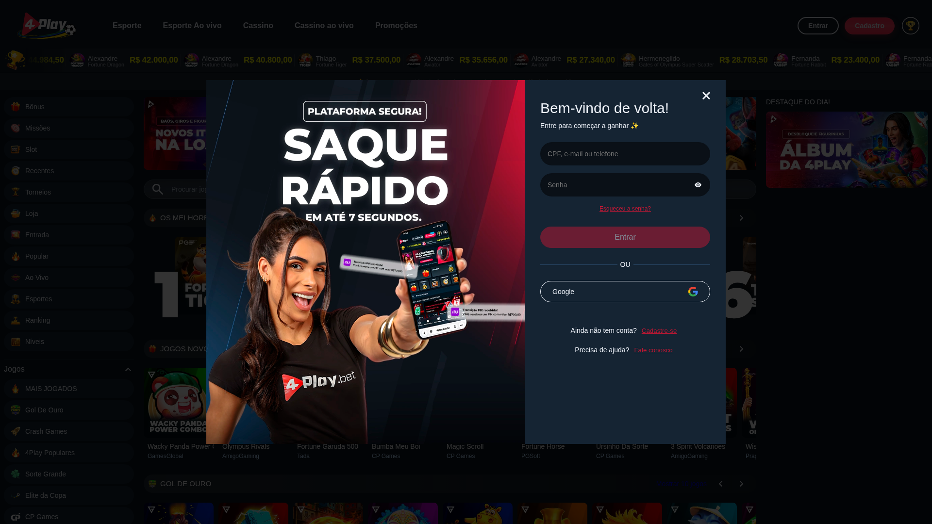 Página inicial