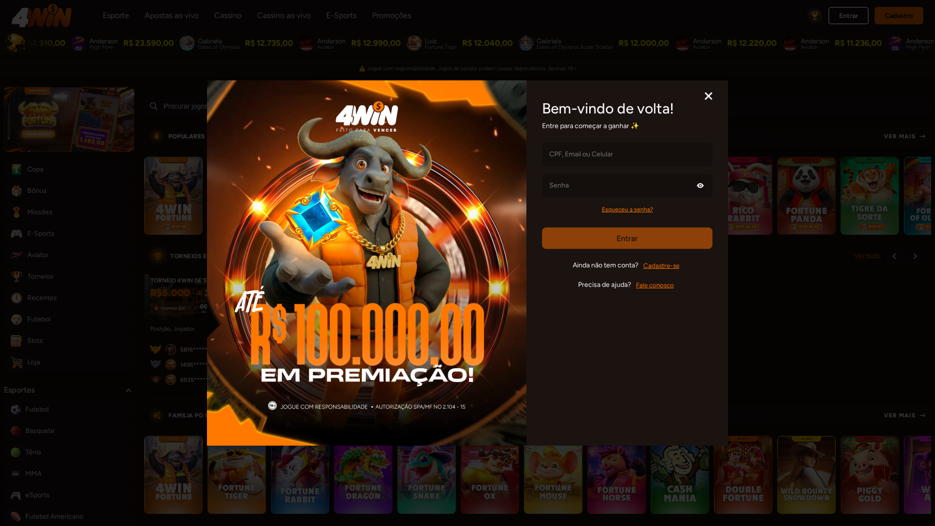 Página inicial
