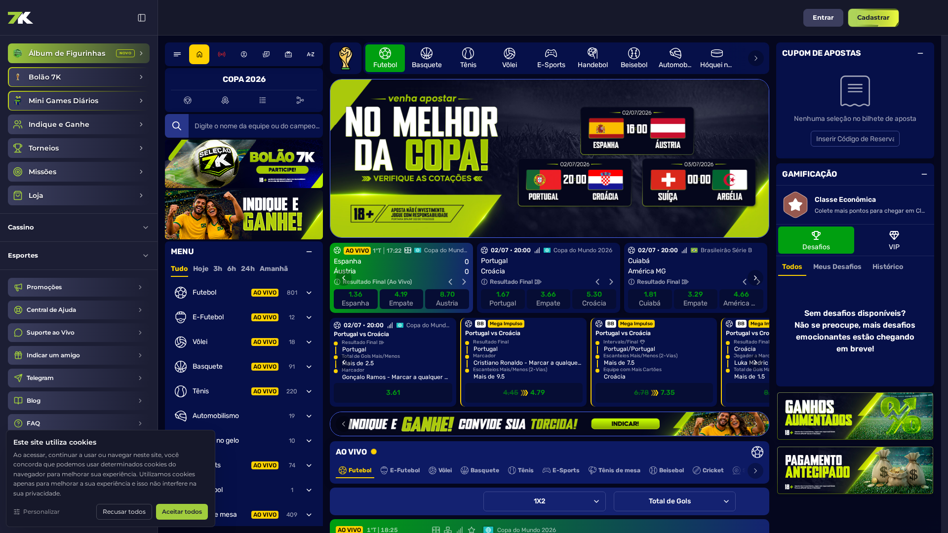 Apostas esportivas