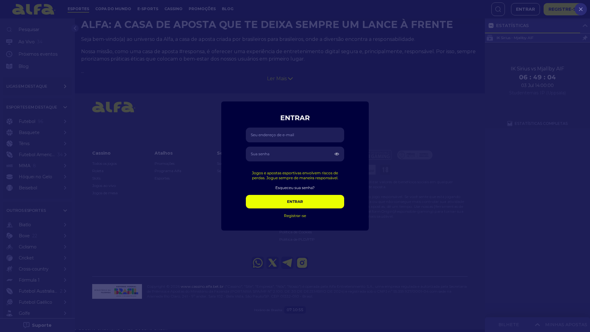 Página inicial