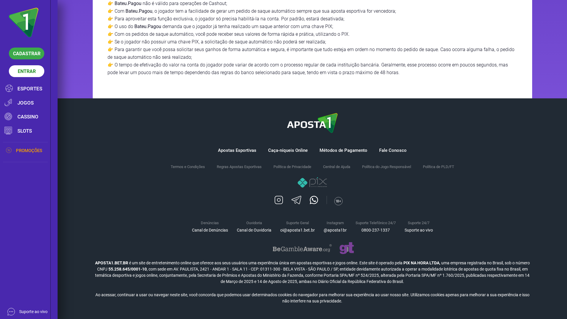 Promoções
