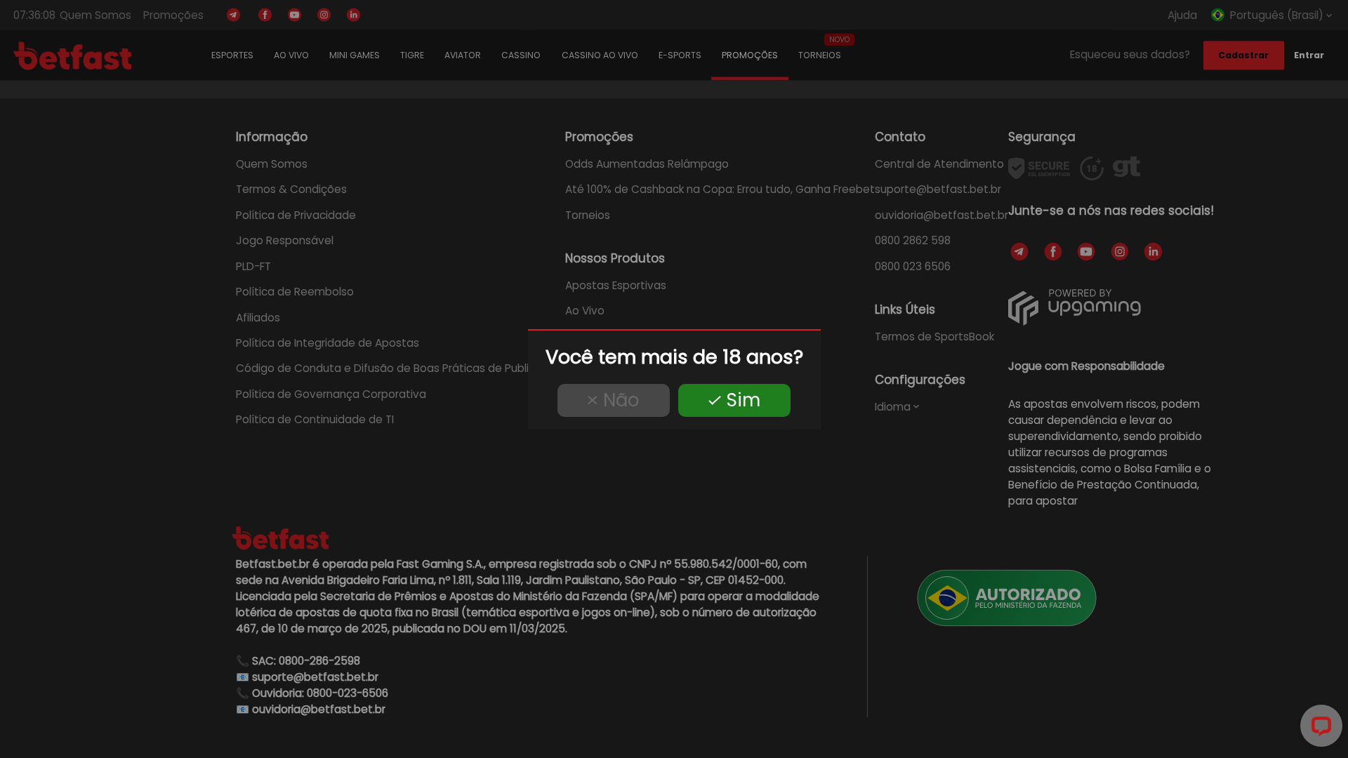 Promoções