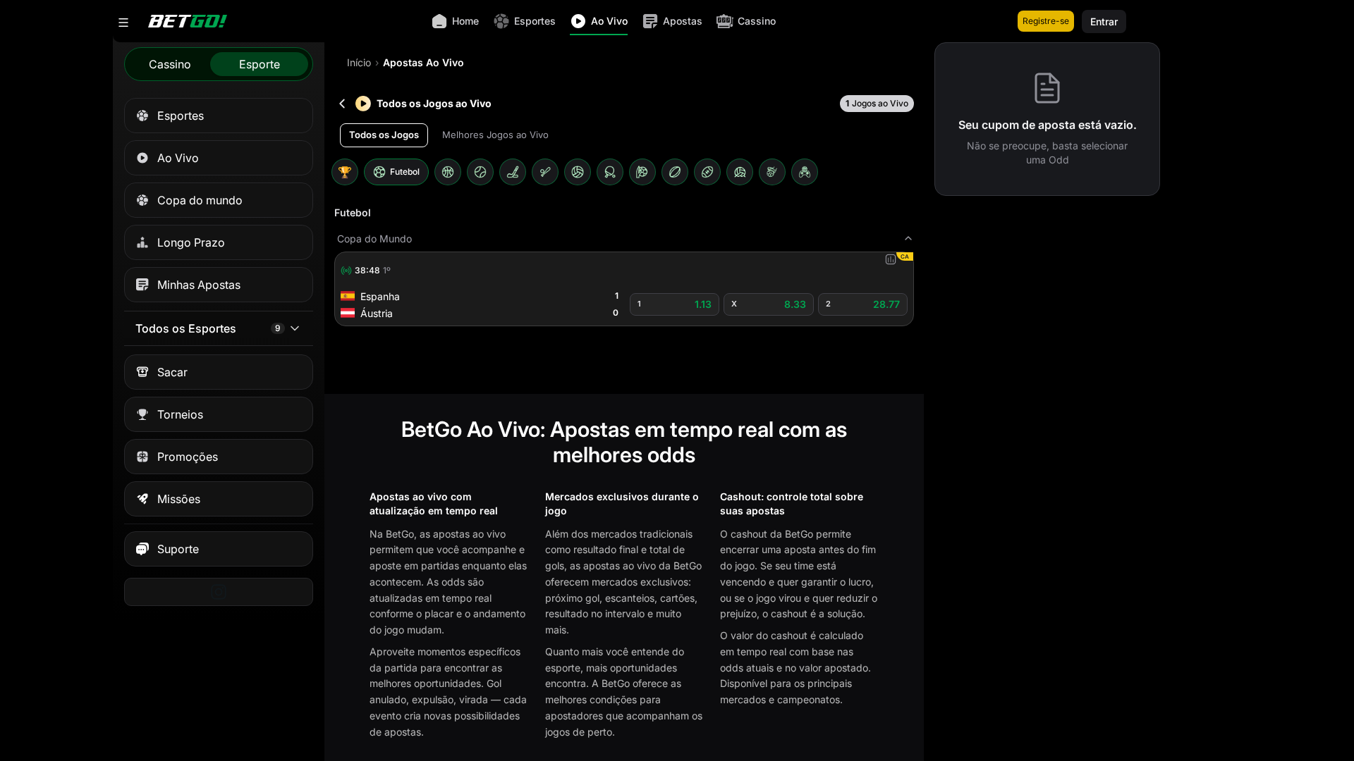 Ao vivo