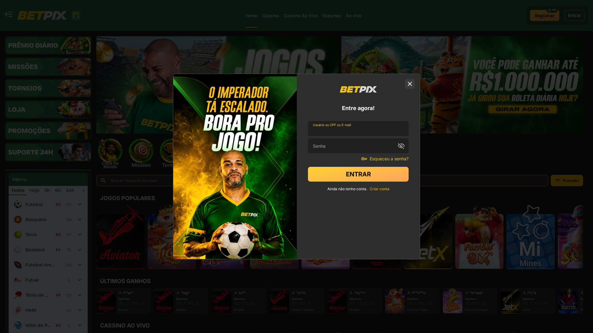 Página inicial