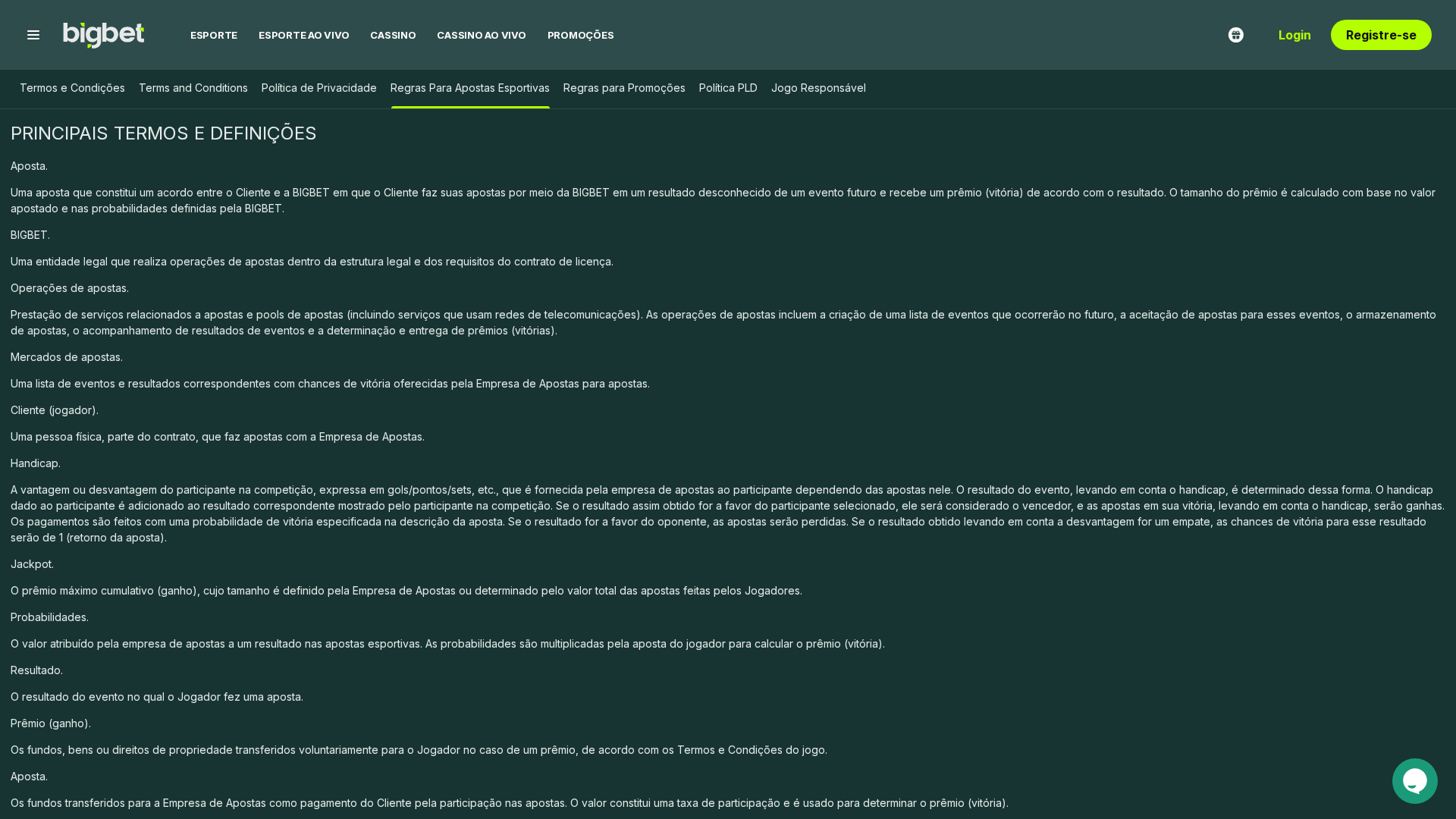 Apostas esportivas