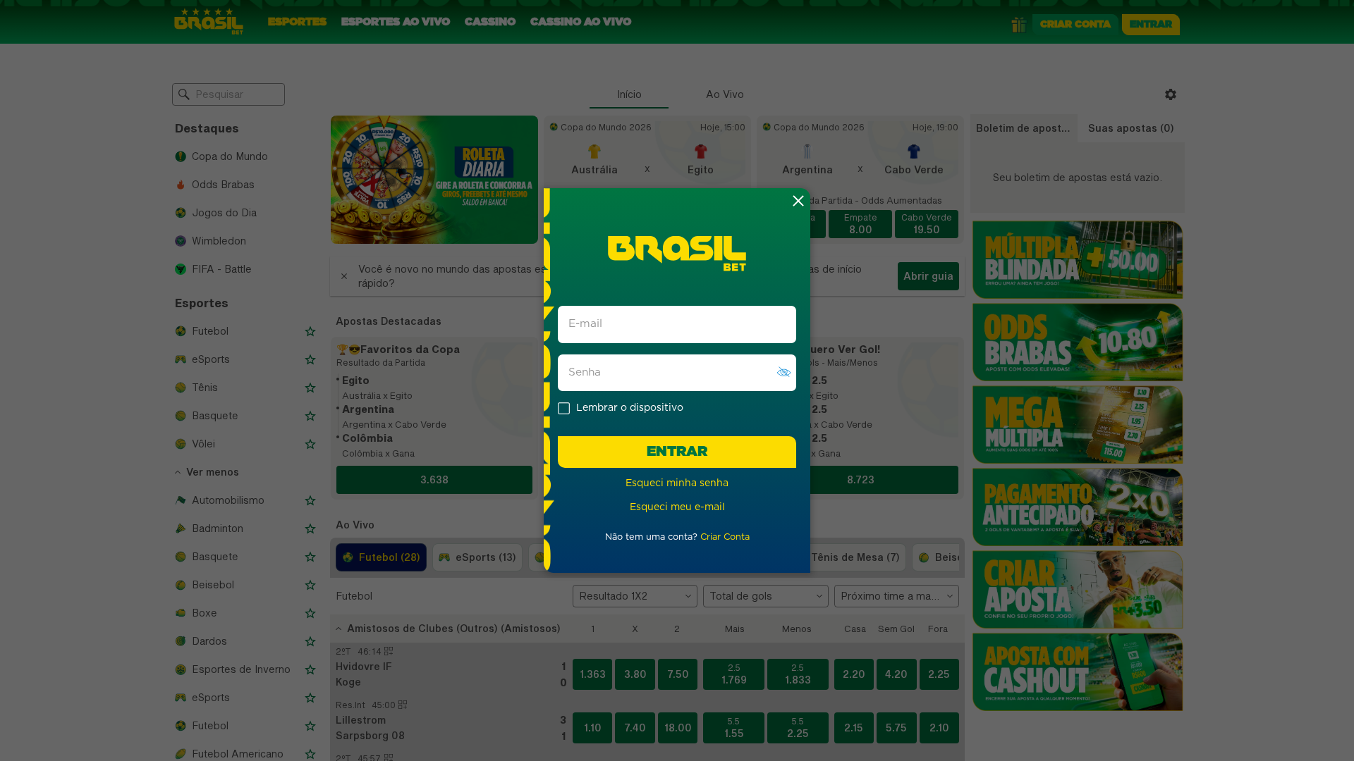 Página inicial