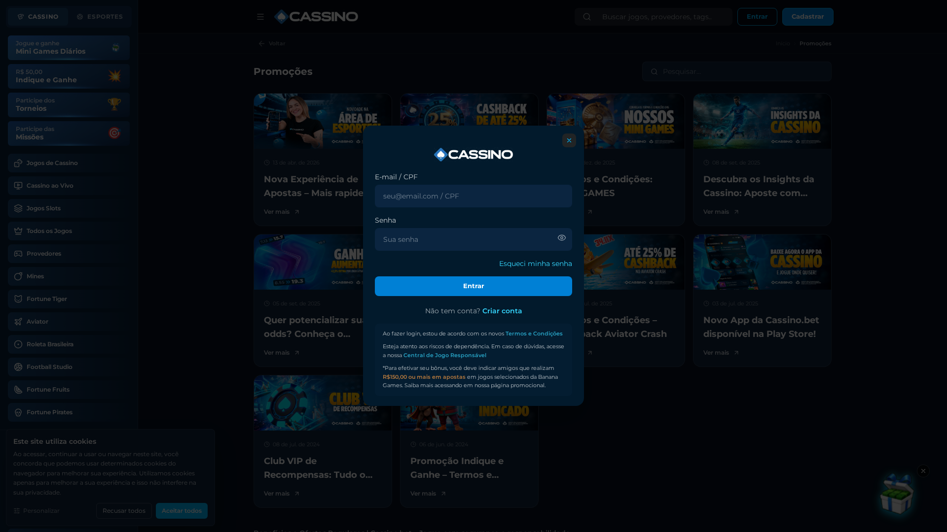 Promoções