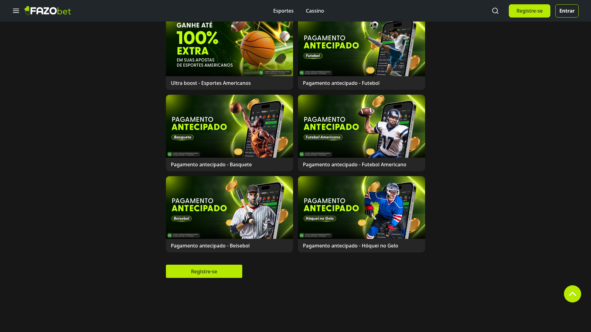 Promoções