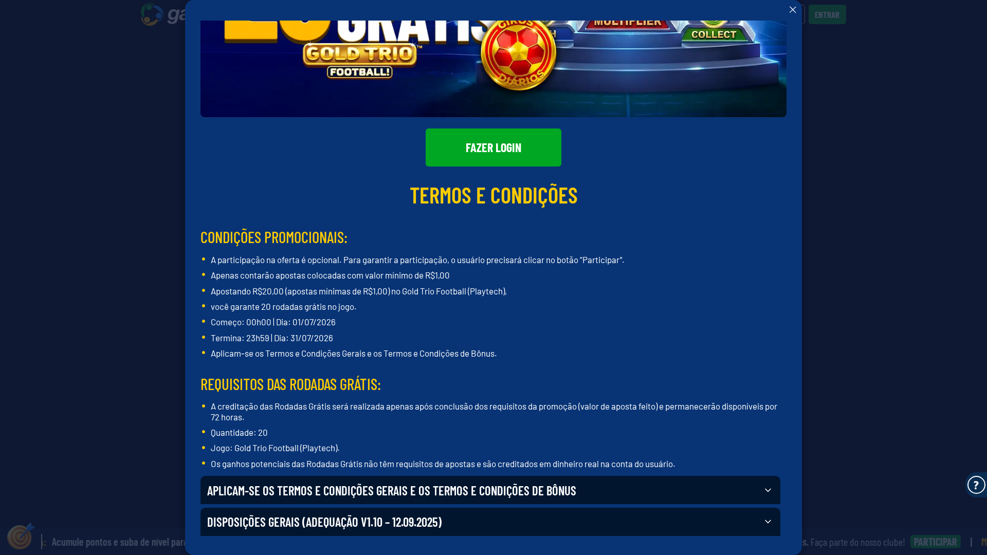 Promoções