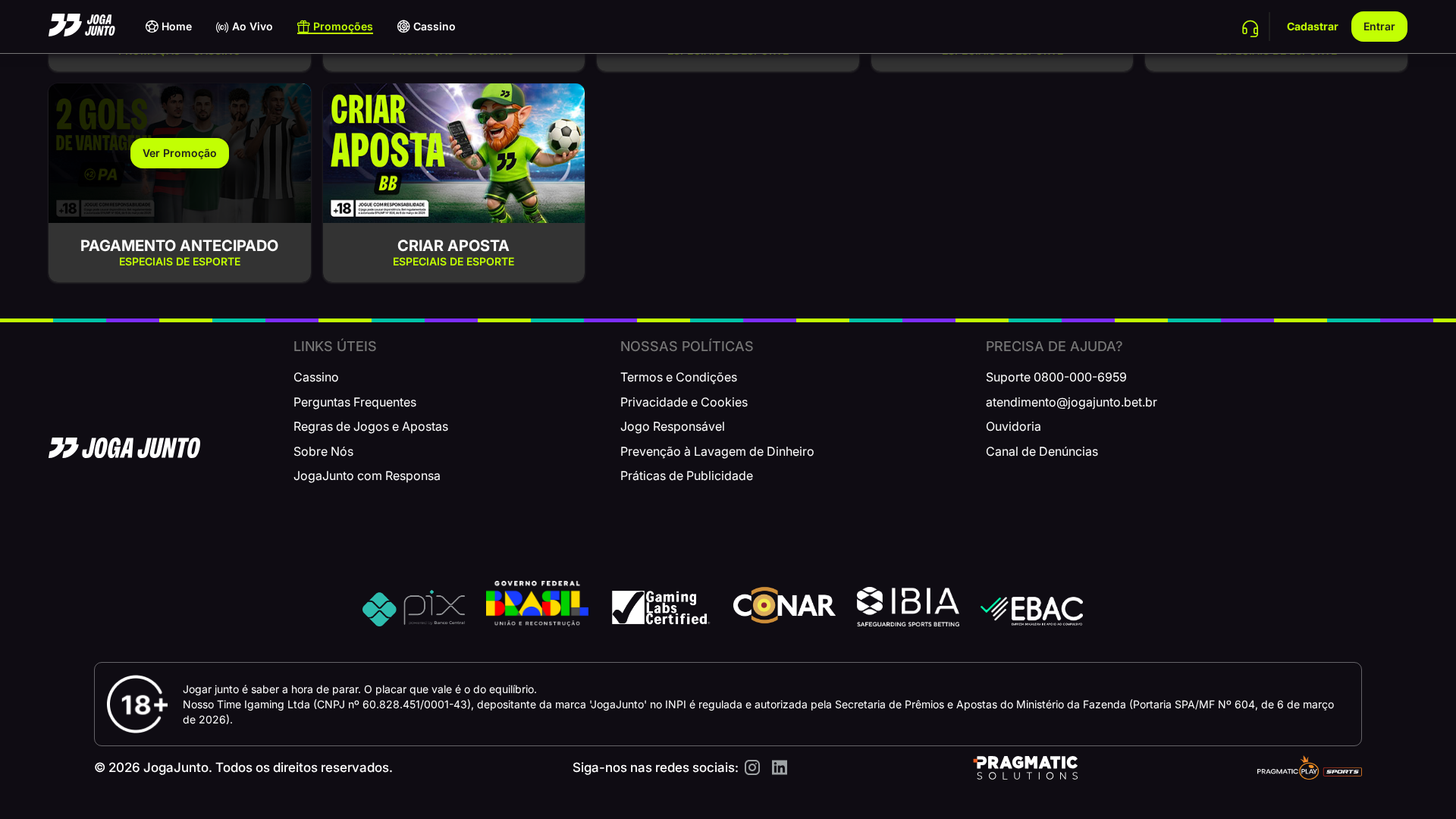 Promoções