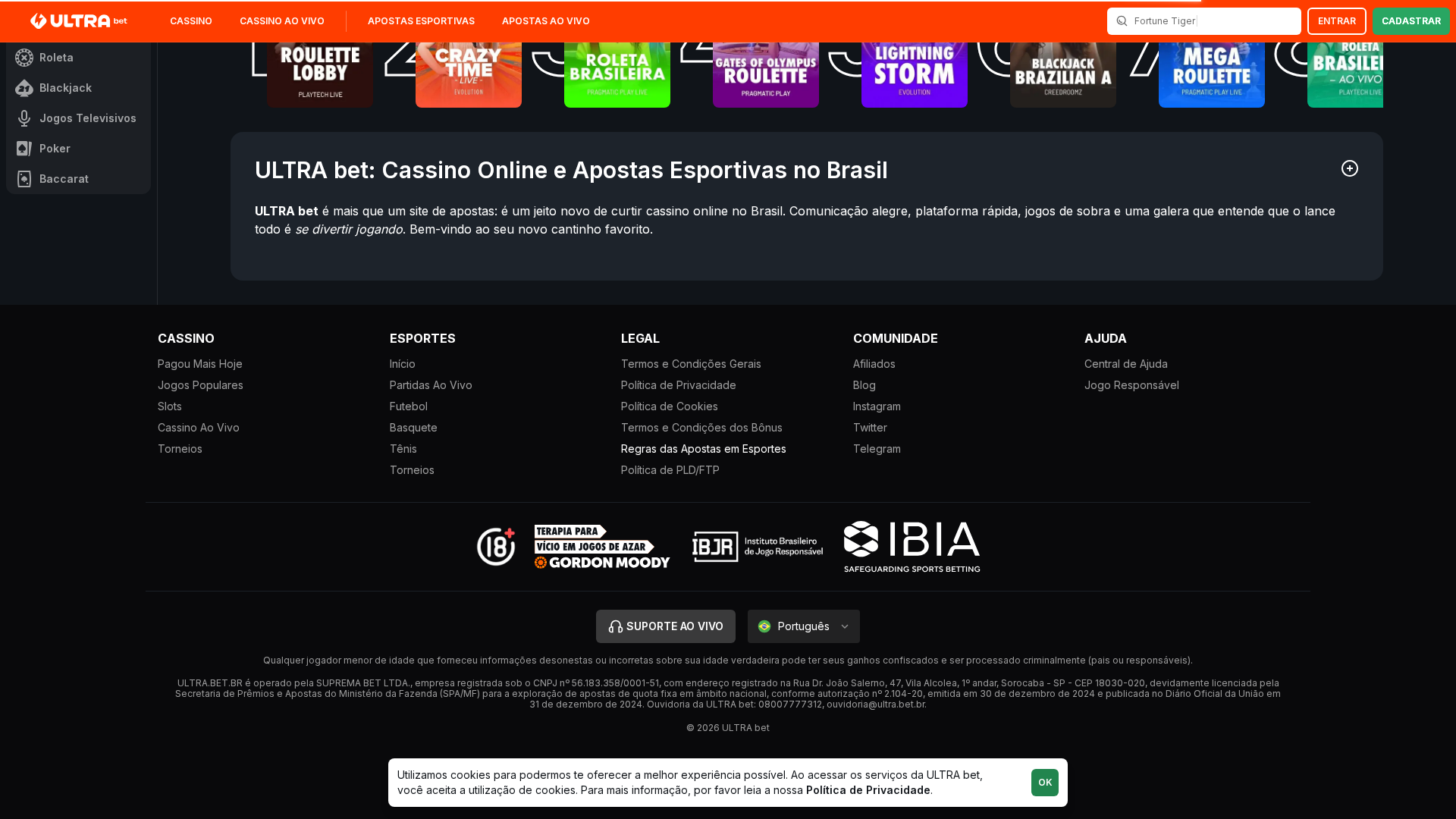 Apostas esportivas