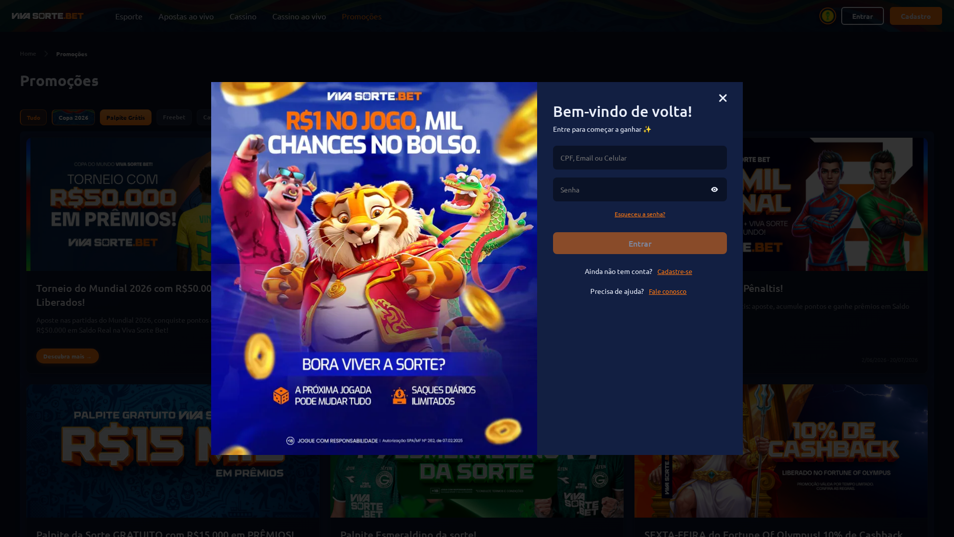 Promoções